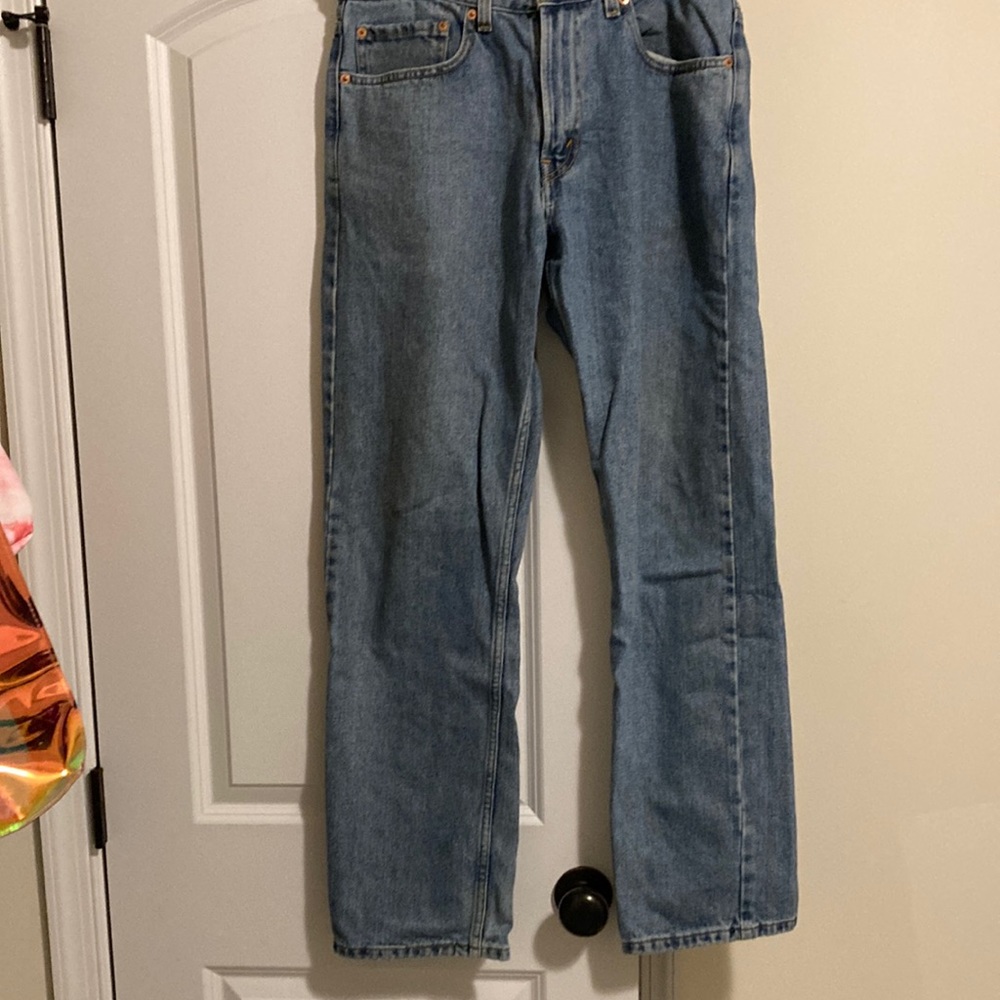Mens Levi 33x32 Jeans Regular Fit